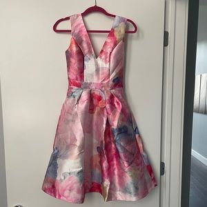 Multi color mini dress